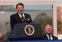 Ronald Regan at Disney World